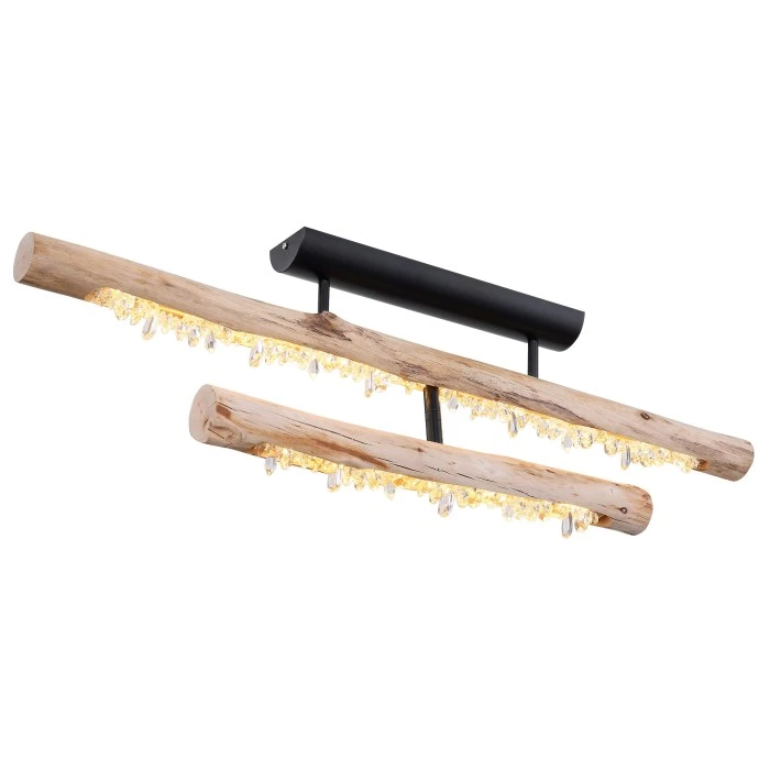 Globo FELICITAS Deckenleuchte LED Schwarz, 1-flammig 1 Globo FELICITAS Deckenleuchte LED Schwarz, 1-flammig