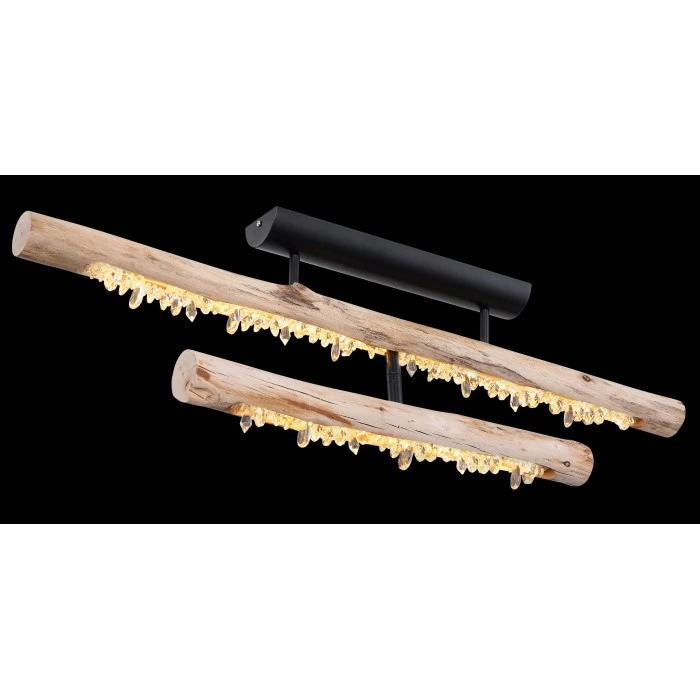 Globo FELICITAS Deckenleuchte LED Schwarz, 1-flammig 2 Globo FELICITAS Deckenleuchte LED Schwarz, 1-flammig – Bild 2