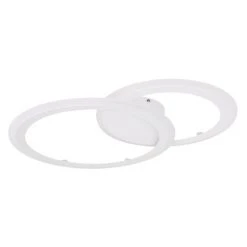 Globo FENNA Deckenleuchte LED Wei&szlig;, 1-flammig, Fernbedienung -LED Leuchten Verkäufe 2022 globo fenna deckenleuchte 67120 40 2