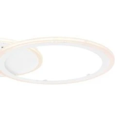 Globo FENNA Deckenleuchte LED Wei&szlig;, 1-flammig, Fernbedienung -LED Leuchten Verkäufe 2022 globo fenna deckenleuchte 67120 40 6