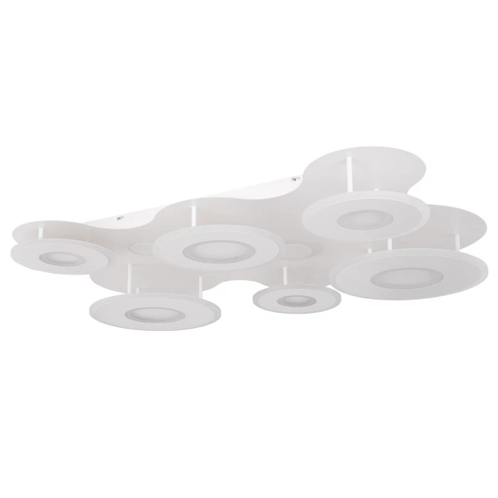 Globo FLAVETTO Deckenleuchte LED Weiß, 1-flammig, Fernbedienung 2 Globo FLAVETTO Deckenleuchte LED Weiß, 1-flammig, Fernbedienung – Bild 2