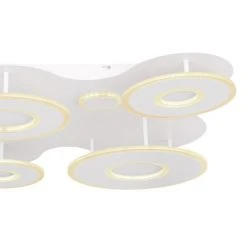 Globo FLAVETTO Deckenleuchte LED Weiß, 1-flammig, Fernbedienung 12 Globo FLAVETTO Deckenleuchte LED Weiß, 1-flammig, Fernbedienung -LED Leuchten Verkäufe 2022 globo flavetto deckenleuchte 48271 100 4