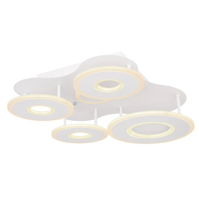 Globo FLAVETTO Deckenleuchte LED Weiß, 1-flammig, Fernbedienung 1 Globo FLAVETTO Deckenleuchte LED Weiß, 1-flammig, Fernbedienung