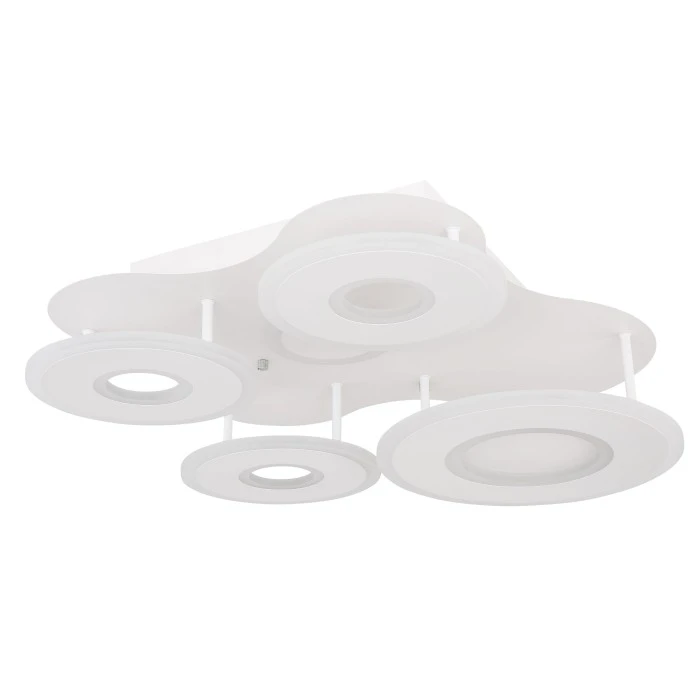 Globo FLAVETTO Deckenleuchte LED Weiß, 1-flammig, Fernbedienung 2 Globo FLAVETTO Deckenleuchte LED Weiß, 1-flammig, Fernbedienung – Bild 2