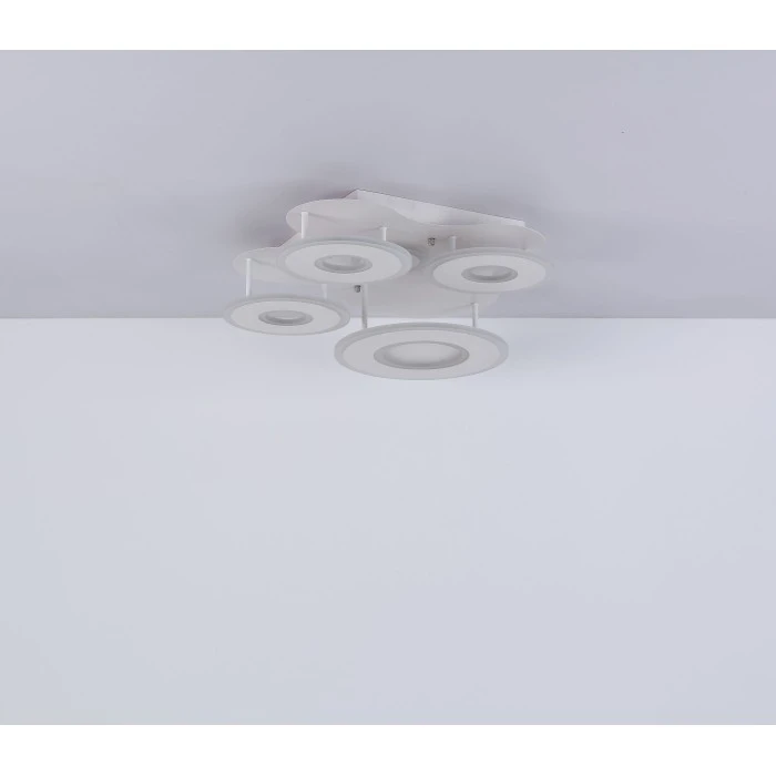 Globo FLAVETTO Deckenleuchte LED Weiß, 1-flammig, Fernbedienung 11 Globo FLAVETTO Deckenleuchte LED Weiß, 1-flammig, Fernbedienung – Bild 11