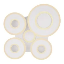 Globo FLAVETTO Deckenleuchte LED Weiß, 1-flammig, Fernbedienung 14 Globo FLAVETTO Deckenleuchte LED Weiß, 1-flammig, Fernbedienung -LED Leuchten Verkäufe 2022 globo flavetto deckenleuchte 48271 55 3