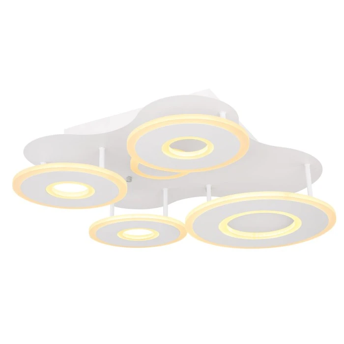 Globo FLAVETTO Deckenleuchte LED Weiß, 1-flammig, Fernbedienung 6 Globo FLAVETTO Deckenleuchte LED Weiß, 1-flammig, Fernbedienung – Bild 6