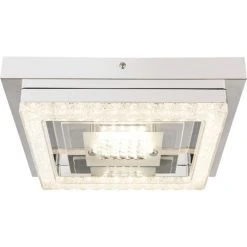 Globo FOGO Deckenleuchte LED Chrom, 1-flammig -LED Leuchten Verkäufe 2022 globo fogo deckenleuchte 49246 12 2