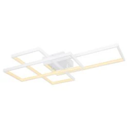 Globo GABRIEL Deckenleuchte LED Weiß, 1-flammig, Fernbedienung -LED Leuchten Verkäufe 2022 globo gabriel deckenleuchte 67227 40wsh 3