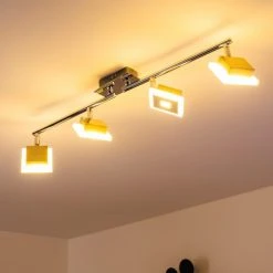 Globo GEROLF Deckenstrahler LED Chrom, 5-flammig -LED Leuchten Verkäufe 2022 globo gerolf deckenstrahler 56111 4 2