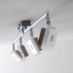 Globo GEROLF Deckenstrahler LED Chrom, 5-flammig -LED Leuchten Verkäufe 2022 globo gerolf deckenstrahler 56111 4 3