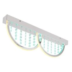 Globo GERT Deckenleuchte LED Weiß, 1-flammig, Farbwechsler -LED Leuchten Verkäufe 2022 globo gert deckenleuchte 67104 14 7