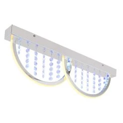 Globo GERT Deckenleuchte LED Weiß, 1-flammig, Farbwechsler -LED Leuchten Verkäufe 2022 globo gert deckenleuchte 67104 14 8