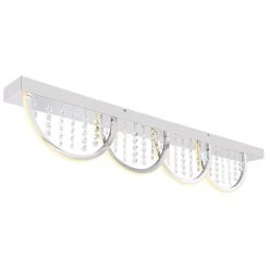 Globo GERT Deckenleuchte LED Weiß, 1-flammig, Farbwechsler