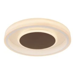 Globo GOFFI Deckenleuchte LED Weiß, 1-flammig, Fernbedienung -LED Leuchten Verkäufe 2022 globo goffi deckenleuchte 48398 40 6