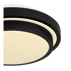 Globo GREGORY Deckenleuchte LED Schwarz, Weiß, 1-flammig -LED Leuchten Verkäufe 2022 globo gregory deckenleuchte 41762bs 3