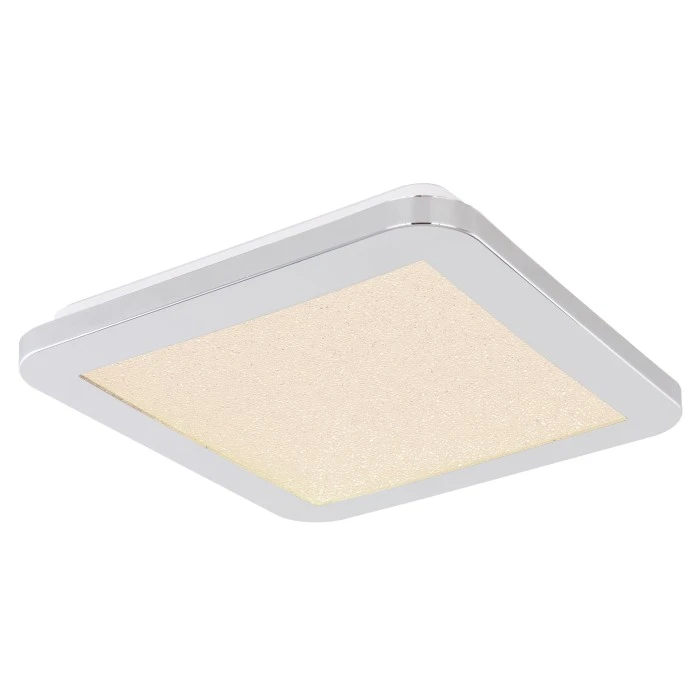 Globo GUSSAGO Deckenpanel LED Chrom, 1-flammig 1 Globo GUSSAGO Deckenpanel LED Chrom, 1-flammig