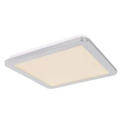 Globo GUSSAGO Deckenpanel LED Chrom, 1-flammig