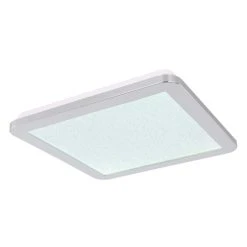 Globo GUSSAGO Deckenpanel LED Chrom, 1-flammig -LED Leuchten Verkäufe 2022 globo gussago deckenpanel 41561 18 6