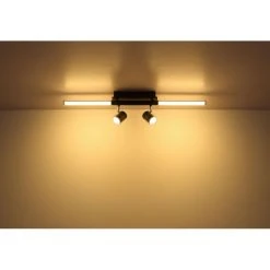 Globo HL Deckenleuchte LED Schwarz, 1-flammig 17 Globo HL Deckenleuchte LED Schwarz, 1-flammig -LED Leuchten Verkäufe 2022 globo hl deckenleuchte 17011d 7