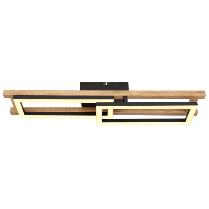 Globo ILLA Deckenleuchte LED Schwarz, 1-flammig 3 Globo ILLA Deckenleuchte LED Schwarz, 1-flammig – Bild 3