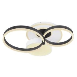 Globo JACK Deckenleuchte LED Weiß, 1-flammig, Fernbedienung