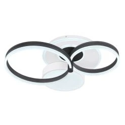 Globo JACK Deckenleuchte LED Weiß, 1-flammig, Fernbedienung -LED Leuchten Verkäufe 2022 globo jack deckenleuchte 48448 48sh 4