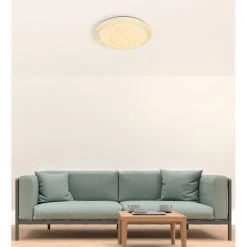 Globo JOLANDA Deckenleuchte LED Weiß, 1-flammig, Fernbedienung