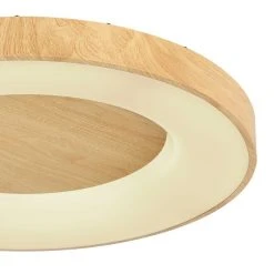 Globo JOLLI Deckenleuchte LED Schwarz, 1-flammig, Fernbedienung -LED Leuchten Verkäufe 2022 globo jolli deckenleuchte 41758 42 4