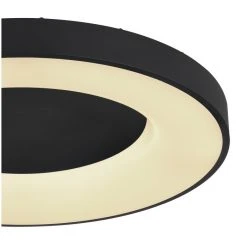 Globo JOLLI Deckenleuchte LED Schwarz, 1-flammig, Fernbedienung -LED Leuchten Verkäufe 2022 globo jolli deckenleuchte 41758 42b 4