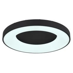 Globo JOLLI Deckenleuchte LED Schwarz, 1-flammig, Fernbedienung -LED Leuchten Verkäufe 2022 globo jolli deckenleuchte 41758 42b 6