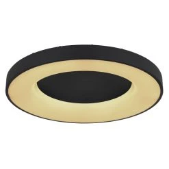 Globo JOLLI Deckenleuchte LED Schwarz, 1-flammig, Fernbedienung -LED Leuchten Verkäufe 2022 globo jolli deckenleuchte 41758 42b 7