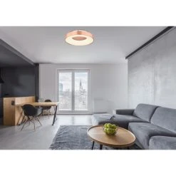 Globo JOLLI Deckenleuchte LED Weiß, 1-flammig, Fernbedienung