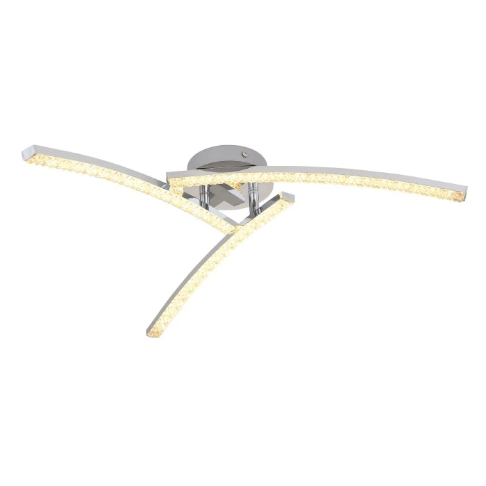 Globo JULES Deckenleuchte LED Chrom, 1-flammig 7 Globo JULES Deckenleuchte LED Chrom, 1-flammig – Bild 7