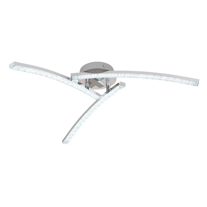 Globo JULES Deckenleuchte LED Chrom, 1-flammig 8 Globo JULES Deckenleuchte LED Chrom, 1-flammig – Bild 8