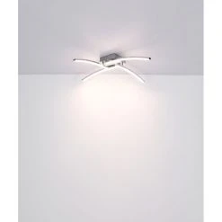 Globo JULES Deckenleuchte LED Chrom, 1-flammig -LED Leuchten Verkäufe 2022 globo jules deckenleuchte 67169 24ip 11