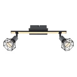 Globo JUTTA Deckenleuchte LED Schwarz, 1-flammig -LED Leuchten Verkäufe 2022 globo jutta deckenleuchte 57035 2 2