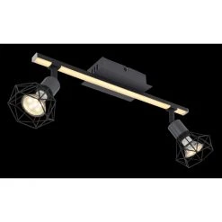 Globo JUTTA Deckenleuchte LED Schwarz, 1-flammig -LED Leuchten Verkäufe 2022 globo jutta deckenleuchte 57035 2 8