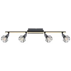 Globo JUTTA Deckenleuchte LED Schwarz, 1-flammig -LED Leuchten Verkäufe 2022 globo jutta deckenleuchte 57035 4 2