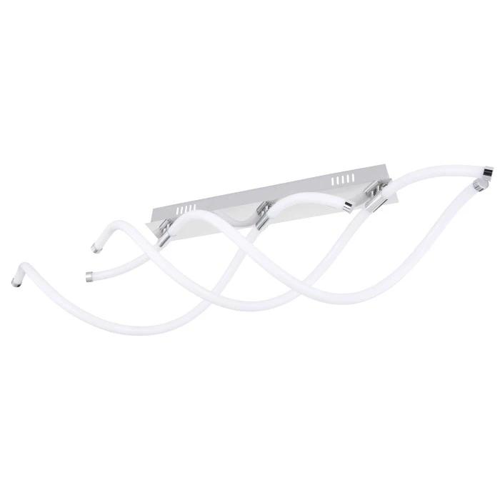 Globo KAIA Deckenleuchte LED Chrom, 1-flammig 2 Globo KAIA Deckenleuchte LED Chrom, 1-flammig – Bild 2