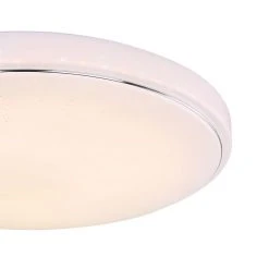 Globo KALLE Deckenleuchte LED Weiß, 1-flammig, Fernbedienung, Farbwechsler 23 Globo KALLE Deckenleuchte LED Weiß, 1-flammig, Fernbedienung, Farbwechsler -LED Leuchten Verkäufe 2022 globo kalle deckenleuchte 48408 40 3