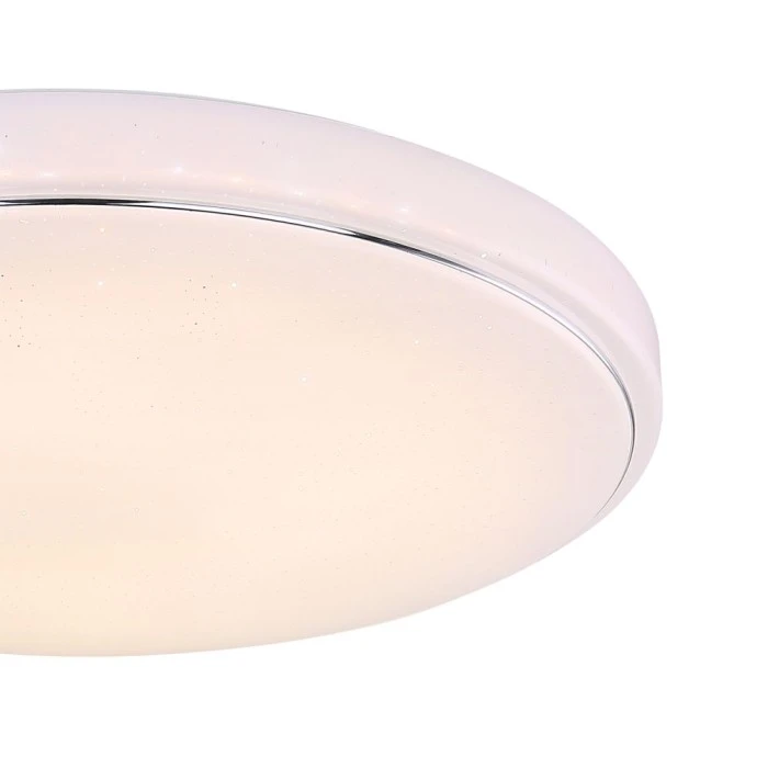 Globo KALLE Deckenleuchte LED Weiß, 1-flammig, Fernbedienung, Farbwechsler 4 Globo KALLE Deckenleuchte LED Weiß, 1-flammig, Fernbedienung, Farbwechsler – Bild 4