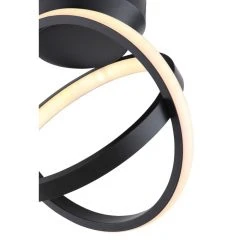 Globo KAMILLA Deckenleuchte LED Schwarz, 1-flammig 7 Globo KAMILLA Deckenleuchte LED Schwarz, 1-flammig -LED Leuchten Verkäufe 2022 globo kamilla deckenleuchte 67237 24 3