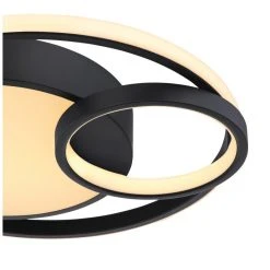 Globo KAMILLA Deckenleuchte LED Schwarz, 1-flammig -LED Leuchten Verkäufe 2022 globo kamilla deckenleuchte 67237 36 2