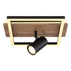 Globo KASSU Deckenleuchte LED Schwarz, Weiß, Holzoptik, 1-flammig 10 Globo KASSU Deckenleuchte LED Schwarz, Weiß, Holzoptik, 1-flammig -LED Leuchten Verkäufe 2022 globo kassu deckenleuchte 67305d 3