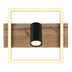 Globo KASSU Deckenleuchte LED Schwarz, Weiß, Holzoptik, 1-flammig 11 Globo KASSU Deckenleuchte LED Schwarz, Weiß, Holzoptik, 1-flammig -LED Leuchten Verkäufe 2022 globo kassu deckenleuchte 67305d 4