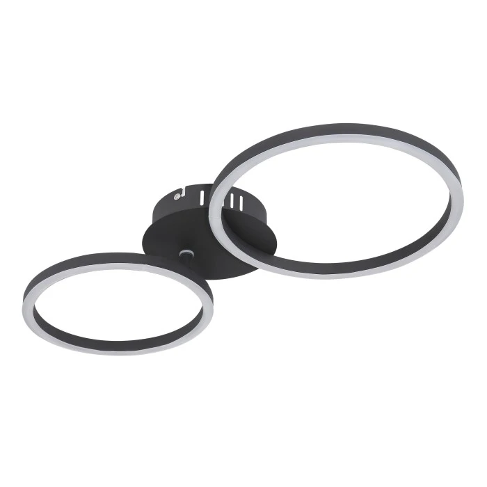 Globo KENDY Deckenleuchte LED Schwarz, 1-flammig 2 Globo KENDY Deckenleuchte LED Schwarz, 1-flammig – Bild 2