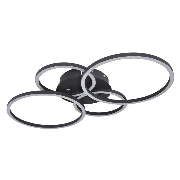 Globo KENDY Deckenleuchte LED Schwarz, 1-flammig 2 Globo KENDY Deckenleuchte LED Schwarz, 1-flammig – Bild 2