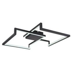 Globo KERASIA Deckenleuchte LED Schwarz, 1-flammig, Fernbedienung -LED Leuchten Verkäufe 2022 globo kerasia deckenleuchte 67235 55 6