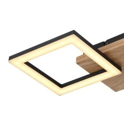 Globo KERRY Deckenleuchte LED Schwarz, 1-flammig -LED Leuchten Verkäufe 2022 globo kerry deckenleuchte 67280 18 4